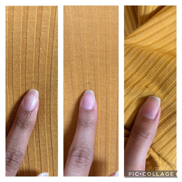 Forever21 Long Sleeve Knit Mustard Yellow Dress - Picture 14 of 15